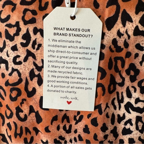 Velour Leopard Print Tunic - Picture 7 of 7